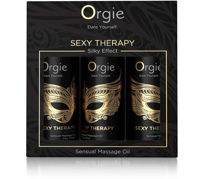 Набір масажної олії Orgie Sexy Therapy, 30 мл 3 шт