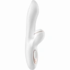 Вибратор с вакуумным стимулятором клитора Satisfyer Pro G-Spot (белый)