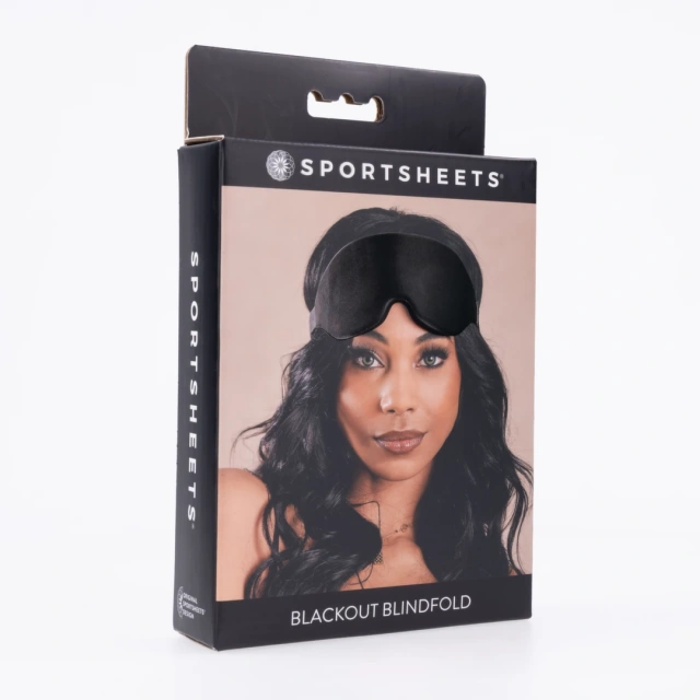 Маска на очі Sportsheets Blackout, універсальний розмір (чорний)