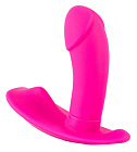 Вібратор Sweet Smile Remote Controlled Panty, 10.7 см (рожевий)