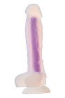 Неоновый фаллоимитатор DreamToys Radiant, 19 см (синий)