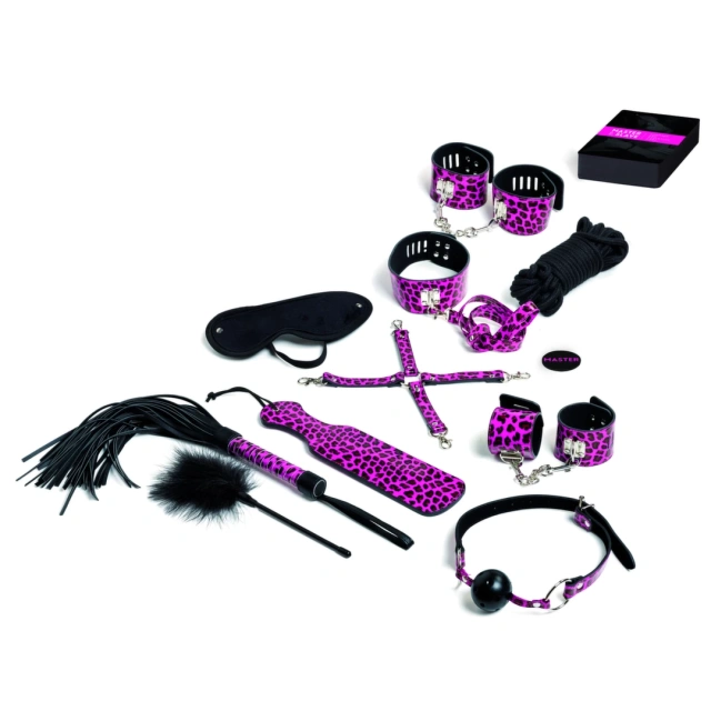 Tease & please Master & Slave Bondage Game Magenta -, Multi