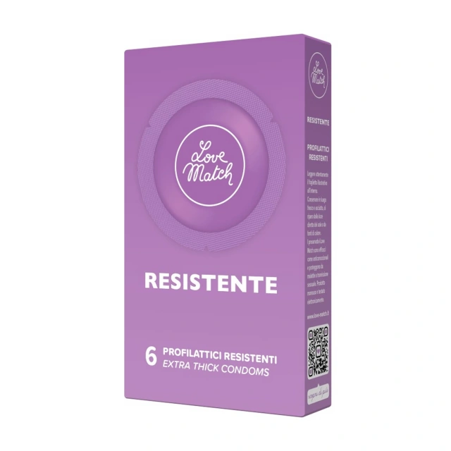 Презервативы Love Match Resistante, 6 шт