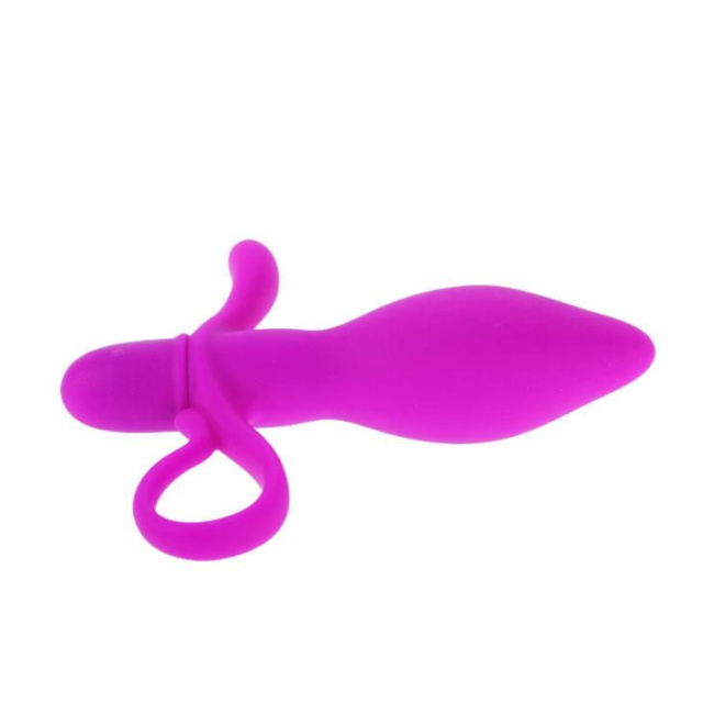 Pretty Love Taylor - Korek analny z wibracjami, Fioletowy, 13, 3 cm