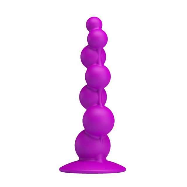 Pretty Love Sturdy Dongwith - Korek analny, Fioletowy, 15 cm