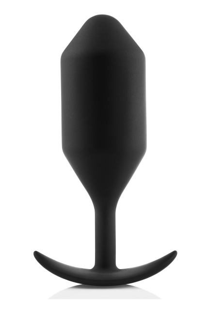 B-Vibe Snug Plug 5 - Korek analny, Czarny, 16 cm