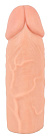 Насадка на пеніс Nature Skin Extension Sleeve, 15,5 см (тілесний)