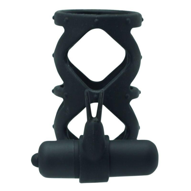 Toyz4lovers Timeless Slender - Pierścień wibracyjny, Czarny, 7.5 cm