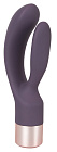 Вибратор-кролик Elegant Series Double Vibe, 16 см (фиолетовый)