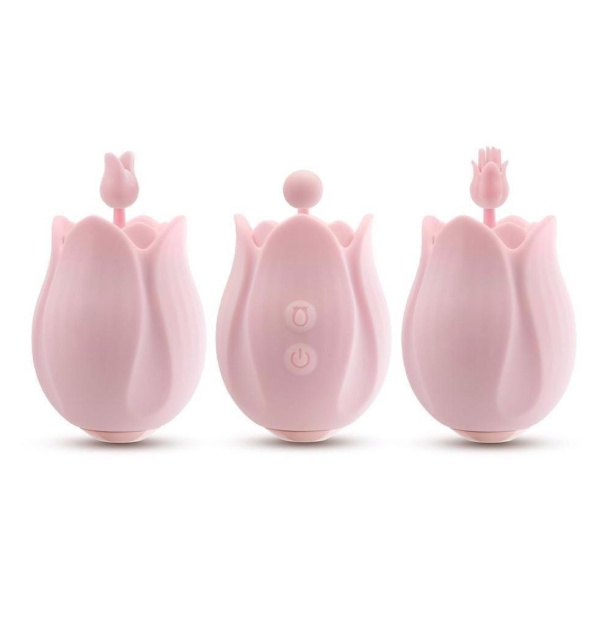 Вібромасажер Blush Romantic Rose, 8.3 см (світло-рожевий)