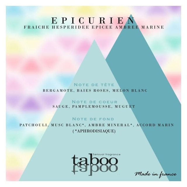 Чоловічі парфуми з феромонами TABOO Epicurien, 50 мл