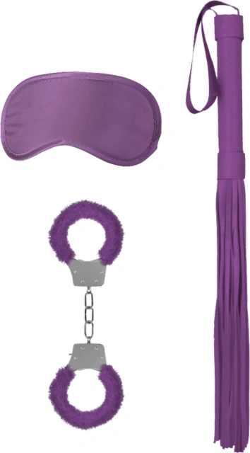 Ouch! Bondage Kit #1 - Zestaw do bondage, Fioletowy