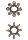 Эрекционные кольца Power Stretchy Rings, 2 шт (черный)