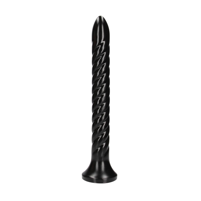 Фалоімітатор Ouch! Swirled Anal Snake 12'', 34.9 см (чорний)