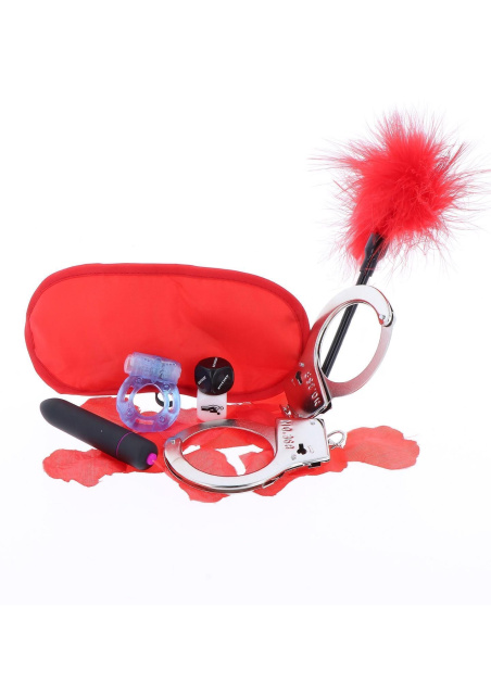 Набір секс-іграшок Scala Selection The Passionate Weekend Kit, 8 шт (червоний)