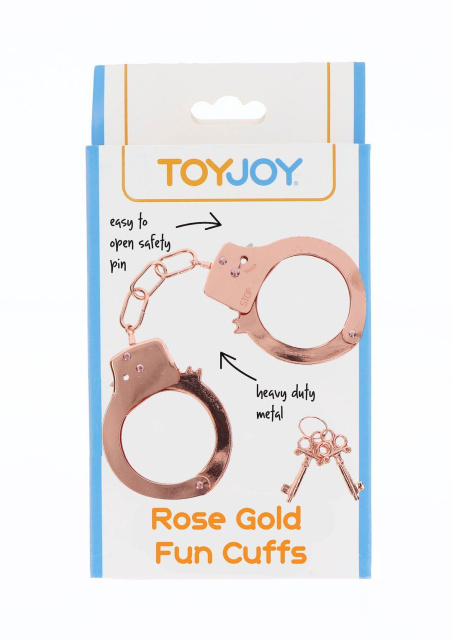 TOYJOY - Kajdanki, Różowe złoto