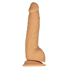 Реалистичный фаллоимитатор Naked Addiction Dual Density Dong, 20,3 см (телесный)
