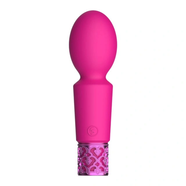 Vibromassager Royal Gems Brilliant, 12 cm (różowy)