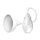 Помпа для груди Pretty Love Breast Vibrating Massager, 7 см (белый)