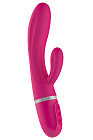 Вибратор-кролик Liebe Pleasure Toys Bend It Plus, 20 см (розовый)