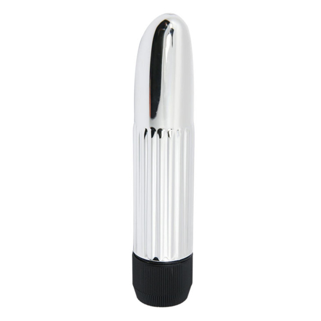 Вібратор Baile Mini Vibrator, 14 см (сріблястий)