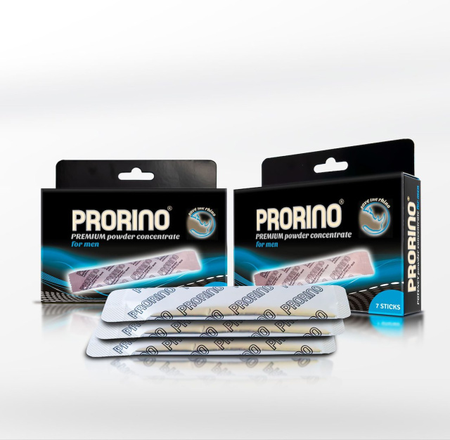 Порошок для потенции Hot Prorino Black Line, 7 саше