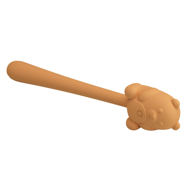 Вібратор Pretty Love Cute Bear, 13.4 см (коричневий)