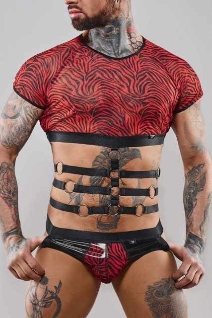 Regnes Fetish Planet Fetish Planet - Top z krótkimi rękawami, XL