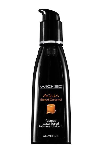 Wicked Sensual Care Wicked Aqua Salted Caramel - Lubrykant na bazie wody, 60 ml