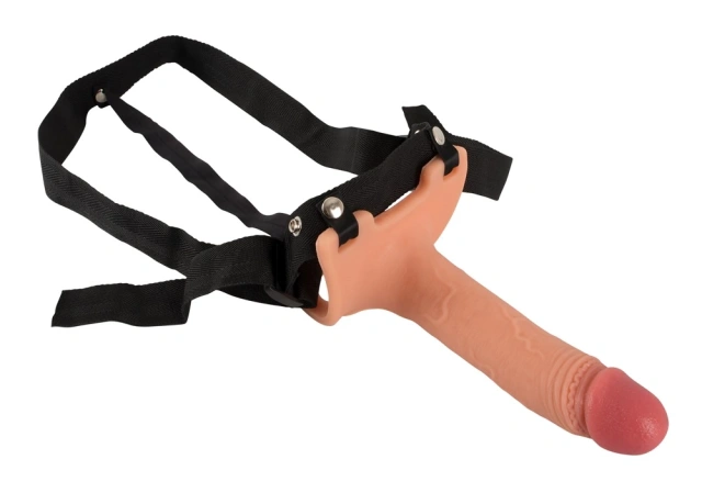 Страпон Realistixxx Strap-On Sleeve, 19.5 см (телесный)