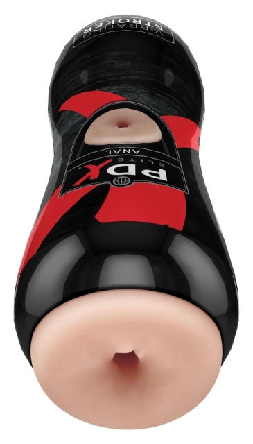 Pipedream Pdx Elite Stroker Anal Light - Masturbator z wibracją, W kolorze cielistym, 16, 5 cm