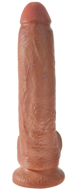 Фаллоимитатор Pipedream Cock 9 Inch With Balls, 23 см (коричневый)