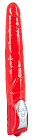 Вибратор Red Push, 19,5 см (красный)