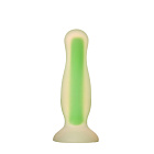 Анальна пробка Radiant Glow In The Dark Small, 11 см (зелений)