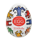Мастурбатор яйцо Tenga Egg Keith Haring Dance (белый)