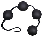 Вагінальні кульки Velvet Black Balls, 23 см (чорний)