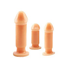 Zestaw analnych dildo Prof. Jason C Anal Dildo Kit, 3 szt. (kolor cielisty)