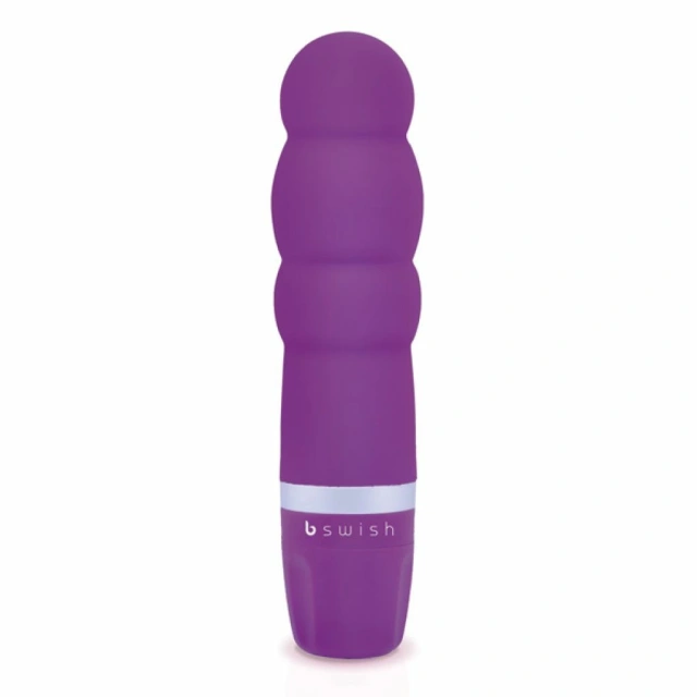 Wibrator B Swish Bcute Classic Pearl, 10 cm (fioletowy)