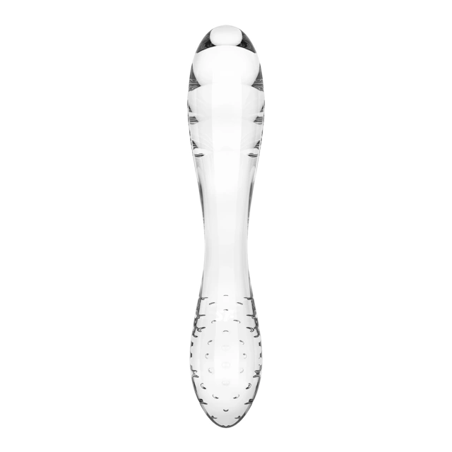 Фаллоимитатор Satisfyer Dazzling Crystal 1, 18.4 см (прозрачный)