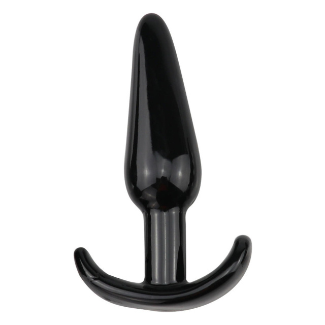 Korek analny Lovesecret Sensual T-Plug 09, 12.3 cm (czarny)