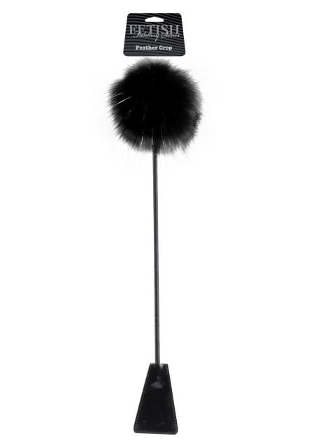 Стек Fetish Fantasy Limited Edition Feather Crop (чорний)
