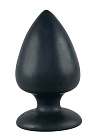 Korek analny Orion Black Velvets Butt Plug Extra, 14 cm (czarny)