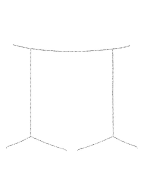 Obsessive Bijou 905 - Biżuteria na biodra, Srebro, One size