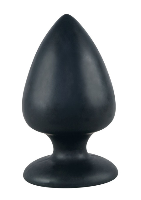 Black Velvets Butt Plug Extra - Korek analny, Czarny, 14 cm