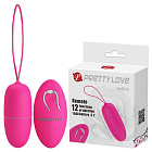 Віброяйце Pretty Love Selkie Wireless Egg, 6,9х3 см (рожевий)