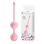 Вагінальні кульки Pretty Love Kegel Tighten Up, 16 см (рожевий)