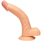 Фаллоимитатор NMC Curved Passion, 19 см (телесный)