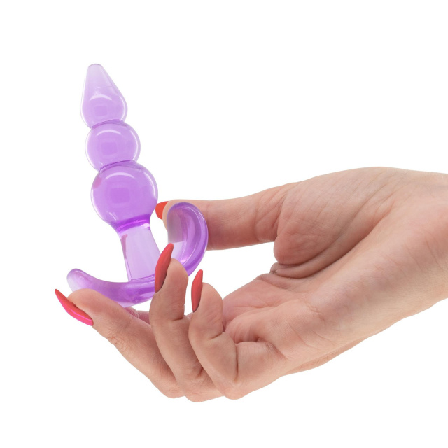 Crushious The Plunger Anal - Korek analny, Fioletowy, 11 cm