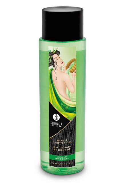 Гель для ванны и душа Shunga Sensual Mint, 370 мл
