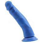 Фаллоимитатор Delux Pure Nature Steven.R, 22.5 см (синий)